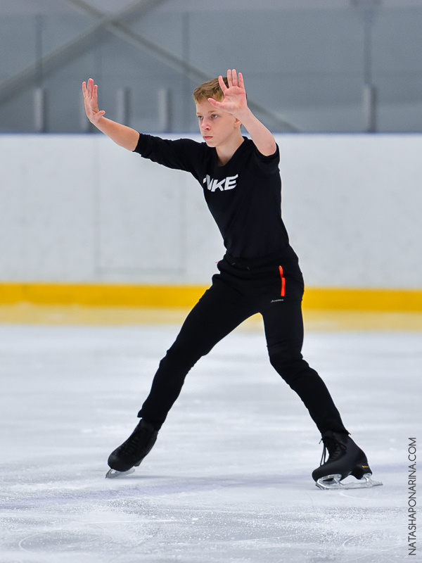 Контрольные прокаты СШОР Звёздный лёд 2020 Юноши ПП. ФК Фотограф в Санкт-Петербурге Наталья Понарина