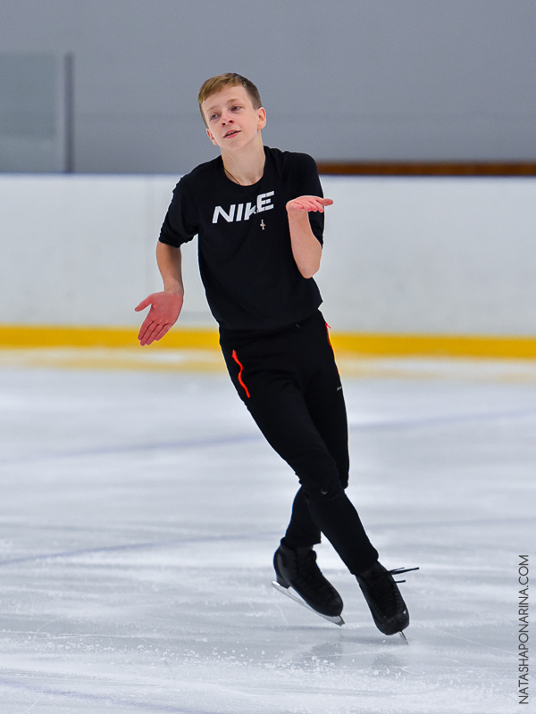 Контрольные прокаты СШОР Звёздный лёд 2020 Юноши ПП. ФК Фотограф в Санкт-Петербурге Наталья Понарина