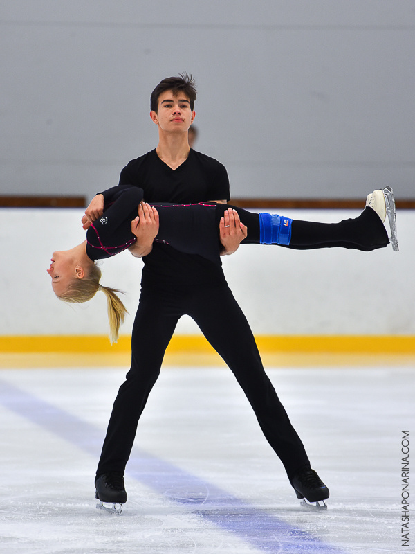 Контрольные прокаты СШОР Звёздный лёд 2020 Пары ПП. Russian figure skating photographer from Saint-Petersburg