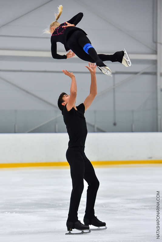 Контрольные прокаты СШОР Звёздный лёд 2020 Пары ПП. Russian figure skating photographer from Saint-Petersburg