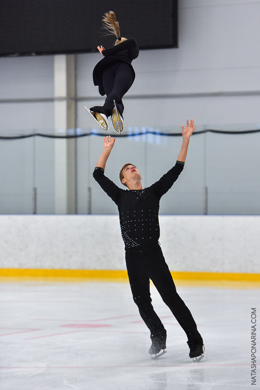 Контрольные прокаты СШОР Звёздный лёд 2020 Пары ПП. Russian figure skating photographer from Saint-Petersburg