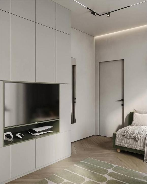 Атмосферный дом для семьи с двумя детьми. Дизайнер интерьера