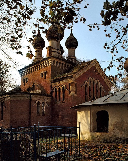 Новая Успенская церковь, 1913 год. Село Мелетово, под Псковом