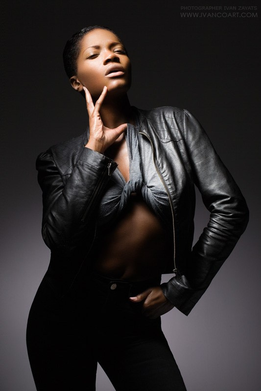 Model tests photo shoot in Minsk