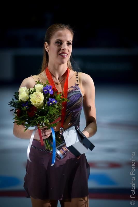 Каролина Костнер. Награждение Rostelecom cup 2017. ФК Фотограф в Санкт-Петербурге Наталья Понарина