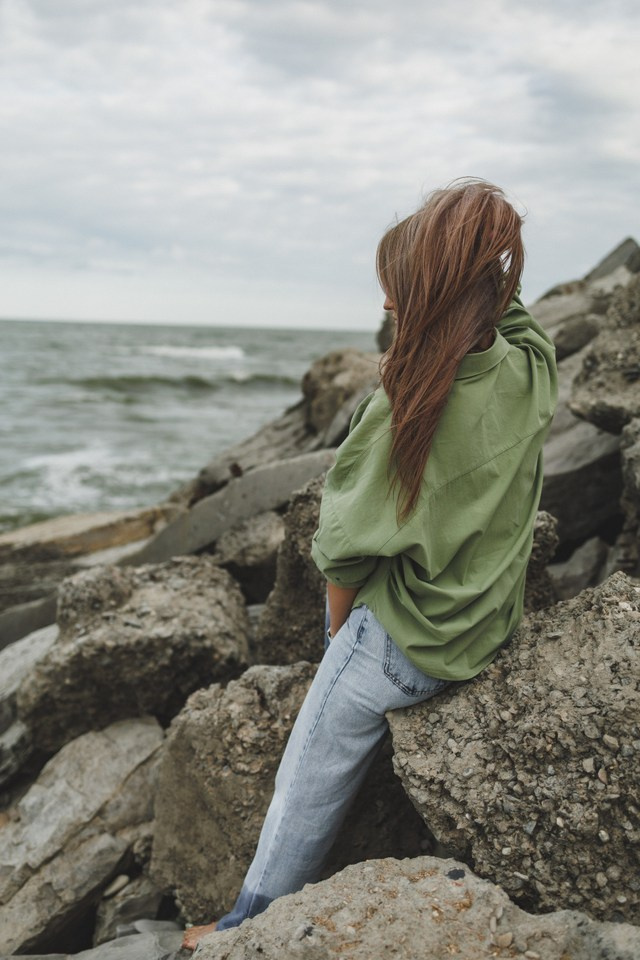 Екатерина. Пляж Наука. Фотограф в Дагестане Кира Молькова