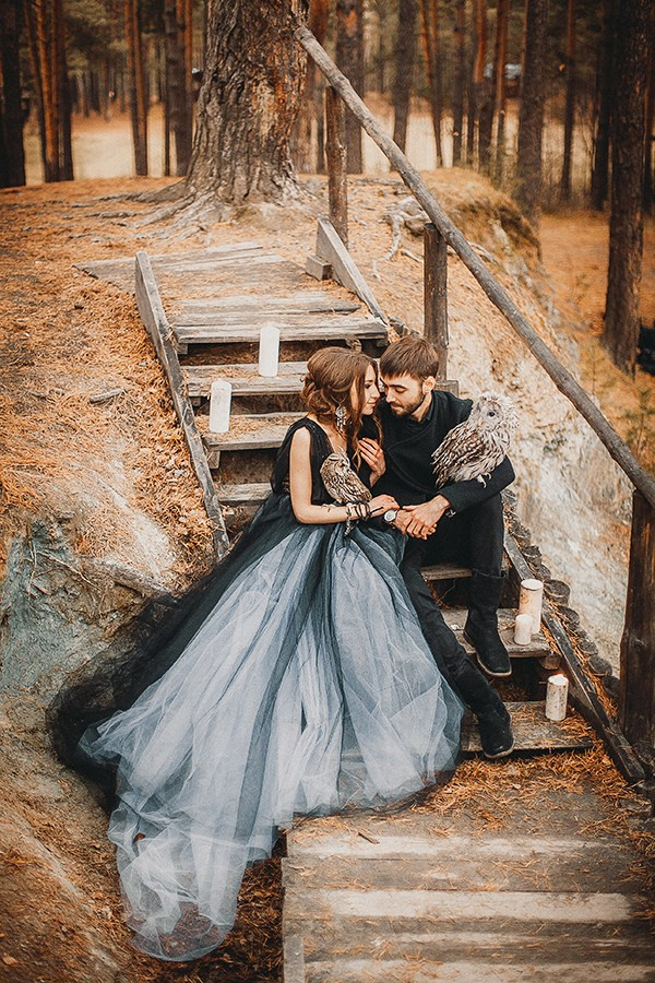 Мистическая свадьба в лесу