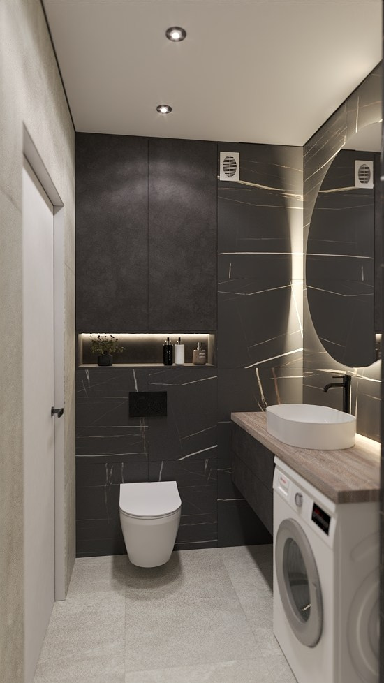 Г. Екатеринбург ЖК Repin Towers 45 м². БК студия дизайна интерьера