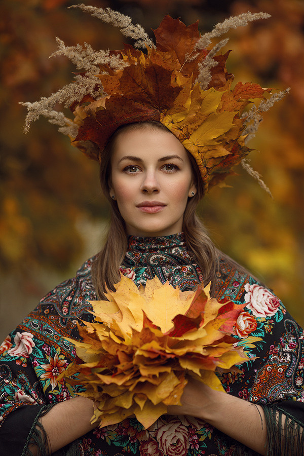 Осенние фотосессии. Будуарный и женский портретный фотограф Москва