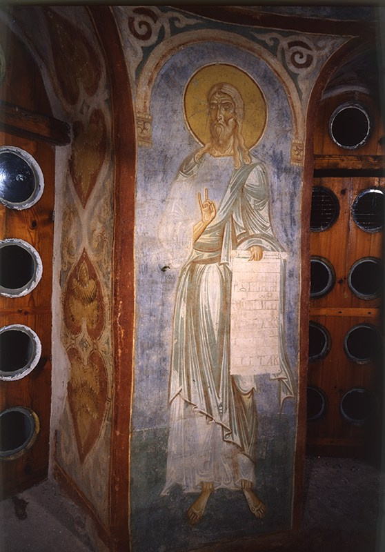 Фреска в Георгиевском соборе. 12 век