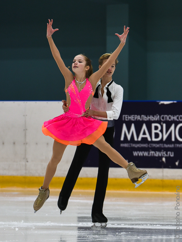 Polina Panteleeva  - Valentin Loskutov RD. Russian figure skating photographer from Saint-Petersburg