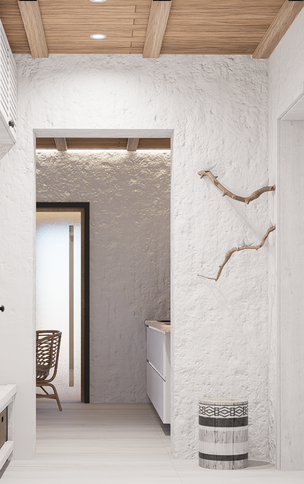 Баня в стиле ваби-саби. Александра Койтова — Архитектор малоэтажных зданий в Новосибирске