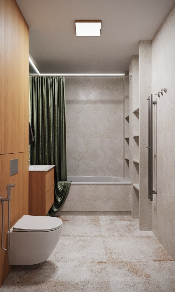 Квартира 100 м², м-н Космос. Студия дизайна