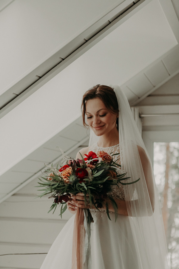 Зимняя свадьба в Пайн Ривере. Свадебное фото и видео Москва Кристина Музыка