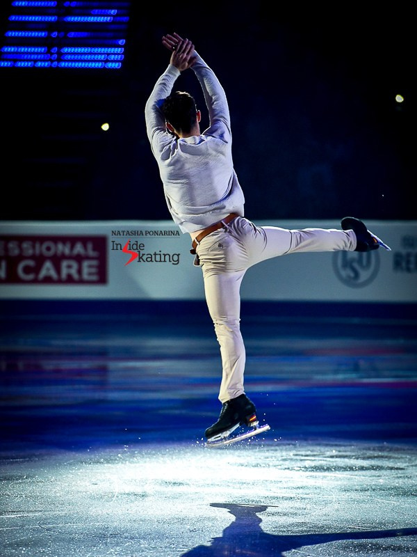 Javier Fernandez ECH 2019 Gala. Russian figure skating photographer from Saint-Petersburg