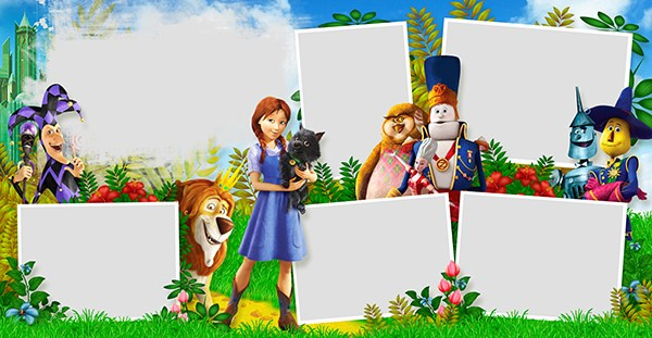 По следам мультфильмов 3. Medlori fotobook Выпускные альбомы в Липецке Лариса Медведева