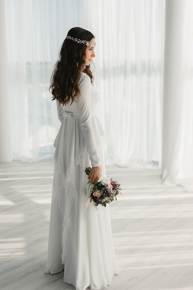 Примеры свадебных платьев. Модельер Евгений Бременев