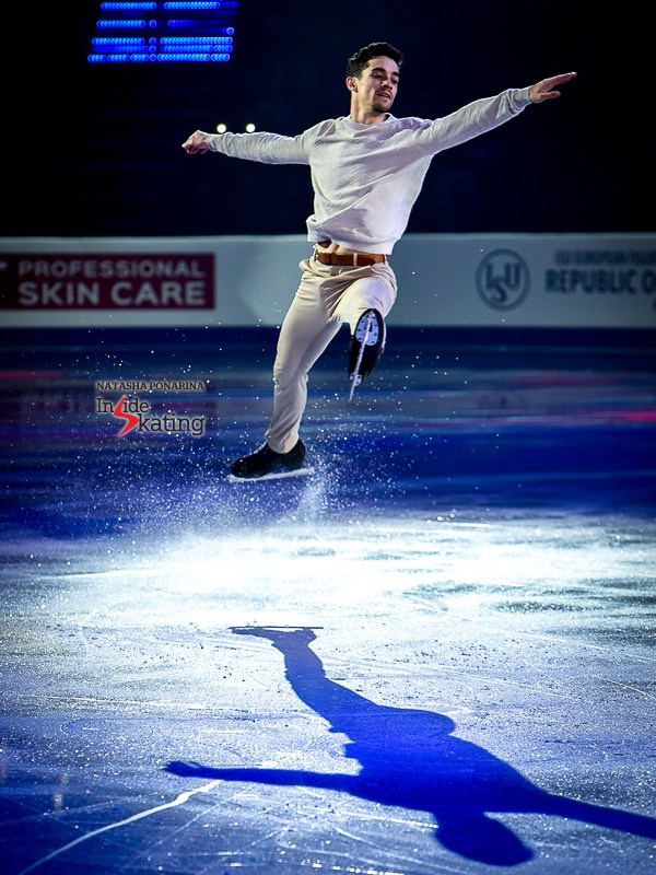 Javier Fernandez ECH 2019 Gala. Russian figure skating photographer from Saint-Petersburg