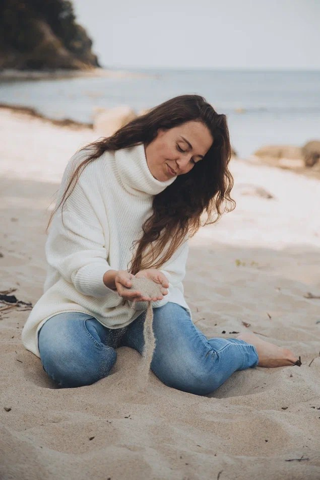 Таня / пляж. Фотограф Калининград Илья Миллер