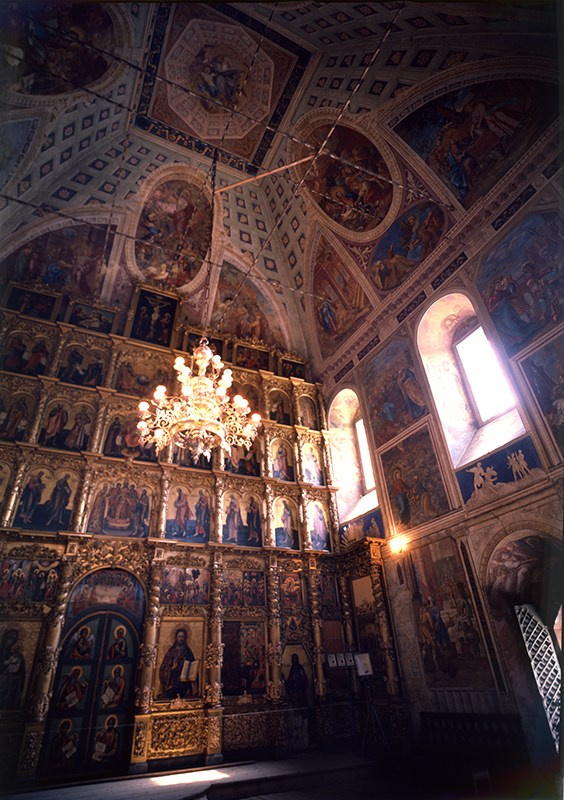 Интерьер Спасо-Преображенского собора. XVIII век. Кремль