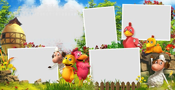 По следам мультфильмов 3. Medlori fotobook Выпускные альбомы в Липецке Лариса Медведева