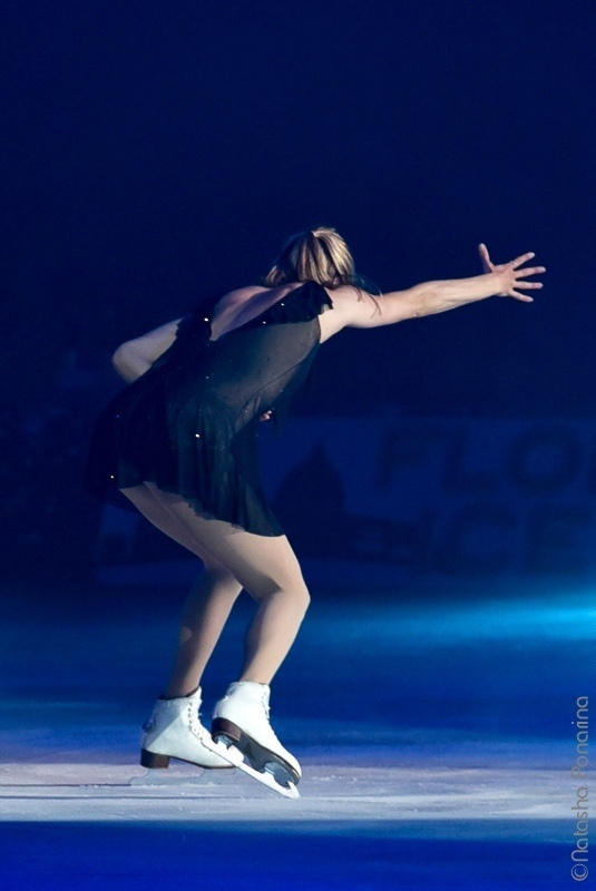 Carolina Kostner. Florence Ice Gala 2018. Russian figure skating photographer from Saint-Petersburg
