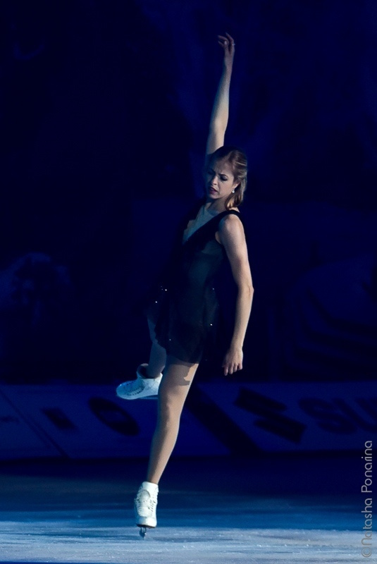 Carolina Kostner. Florence Ice Gala 2018. Russian figure skating photographer from Saint-Petersburg