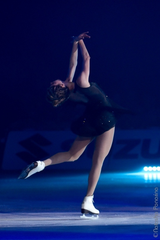 Carolina Kostner. Florence Ice Gala 2018. Russian figure skating photographer from Saint-Petersburg