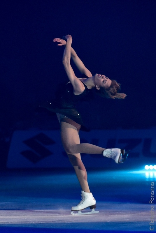 Carolina Kostner. Florence Ice Gala 2018. Russian figure skating photographer from Saint-Petersburg