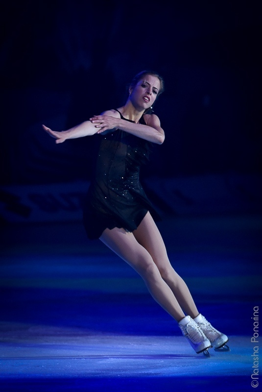Carolina Kostner. Florence Ice Gala 2018. Russian figure skating photographer from Saint-Petersburg