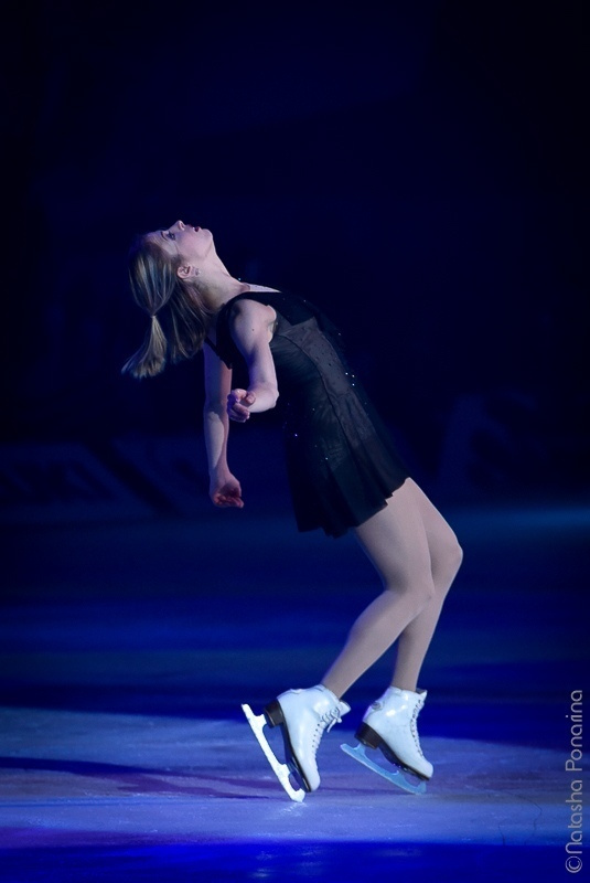 Carolina Kostner. Florence Ice Gala 2018. Russian figure skating photographer from Saint-Petersburg