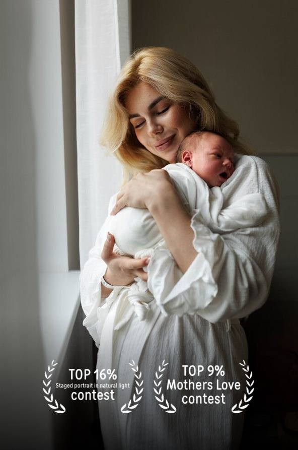 Анастасия Воропаева — репортажный фотограф СПб на роды, выписки, камерные торжества