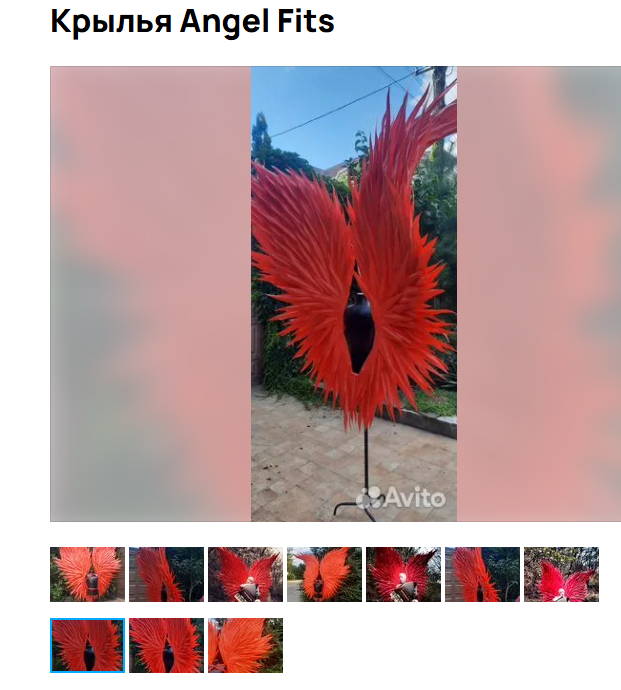 Крылья. Фотограф для маркетплейсов Михаил Бове