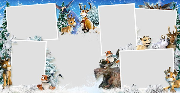 По следам мультфильмов 3. Medlori fotobook Выпускные альбомы в Липецке Лариса Медведева