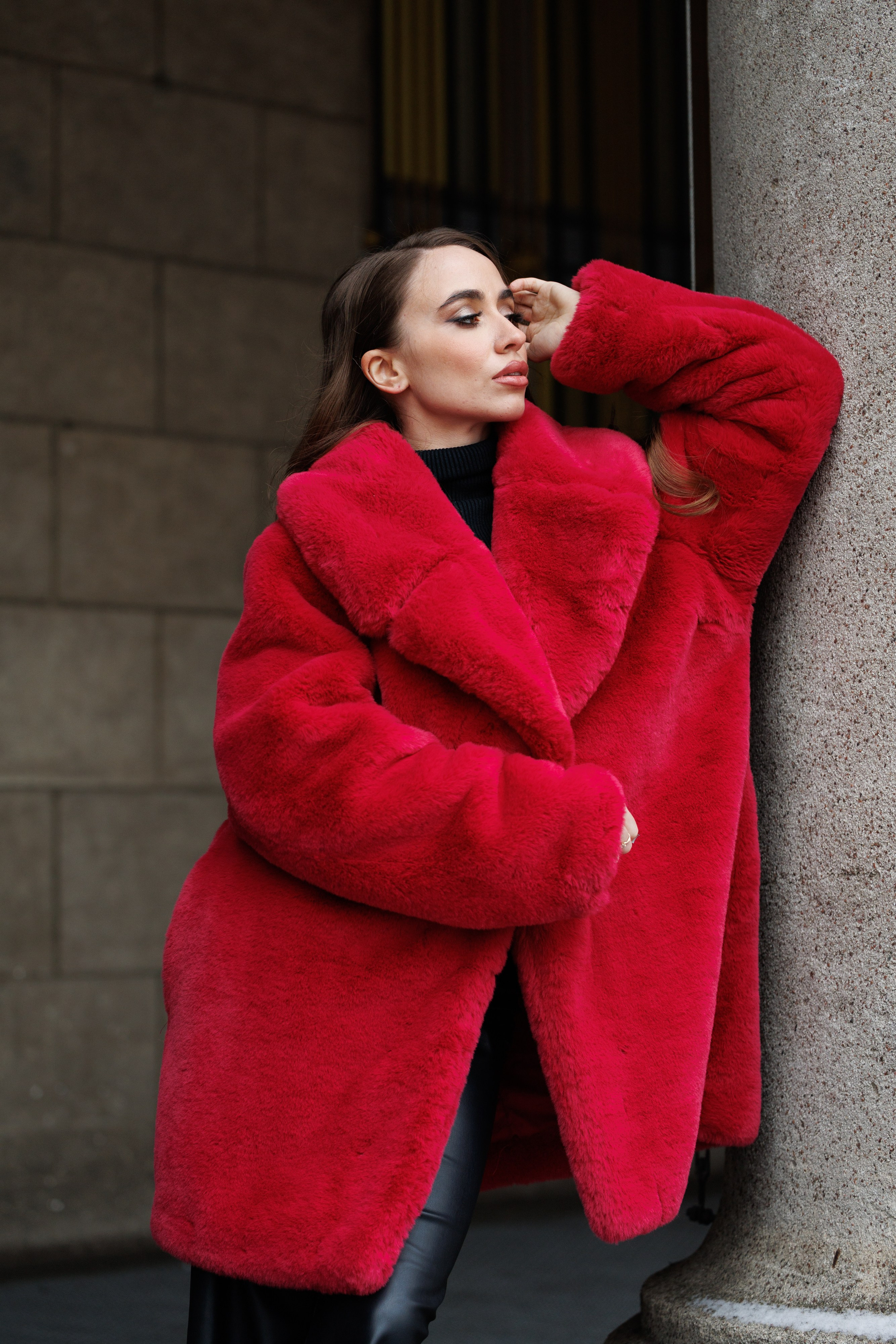 Прокат красная шуба