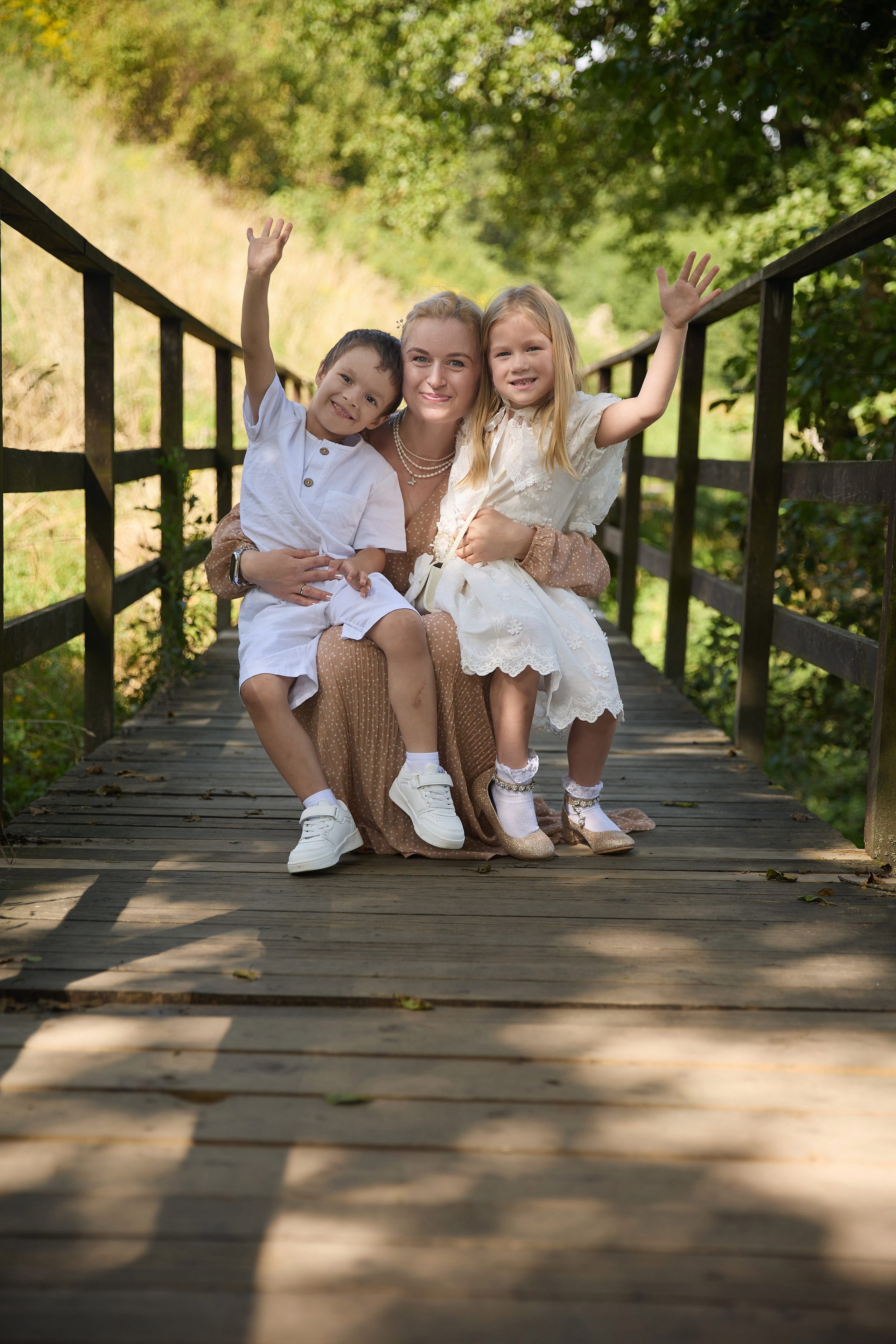 Семейный портрет после таинства крещения