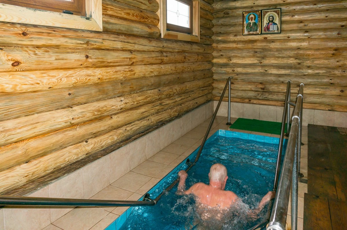 Купание в Освященных Водах у Шалово-парк!. Оздоровительный комплекс Шалово-парк Серебряные ключи