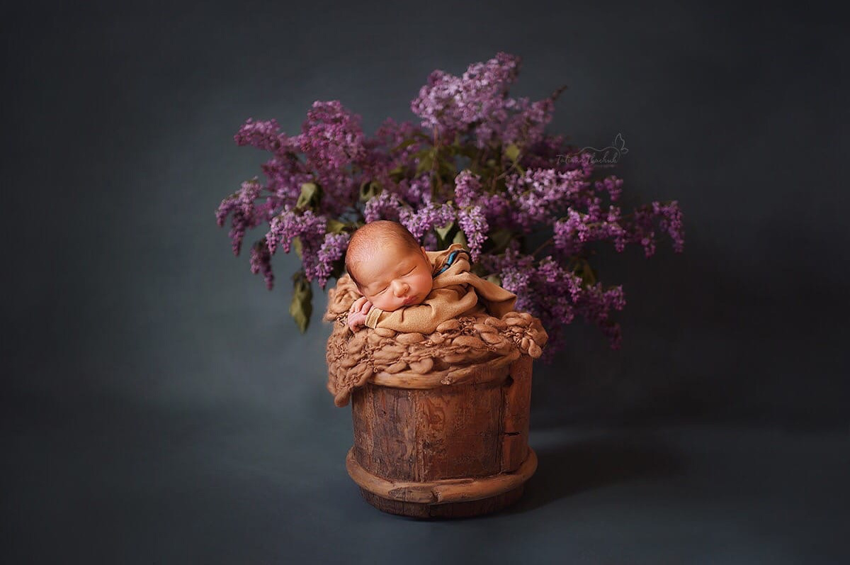 Новорожденные. Классика. Фотограф новорожденных беременных в Тюмени Ткачук Татьяна
