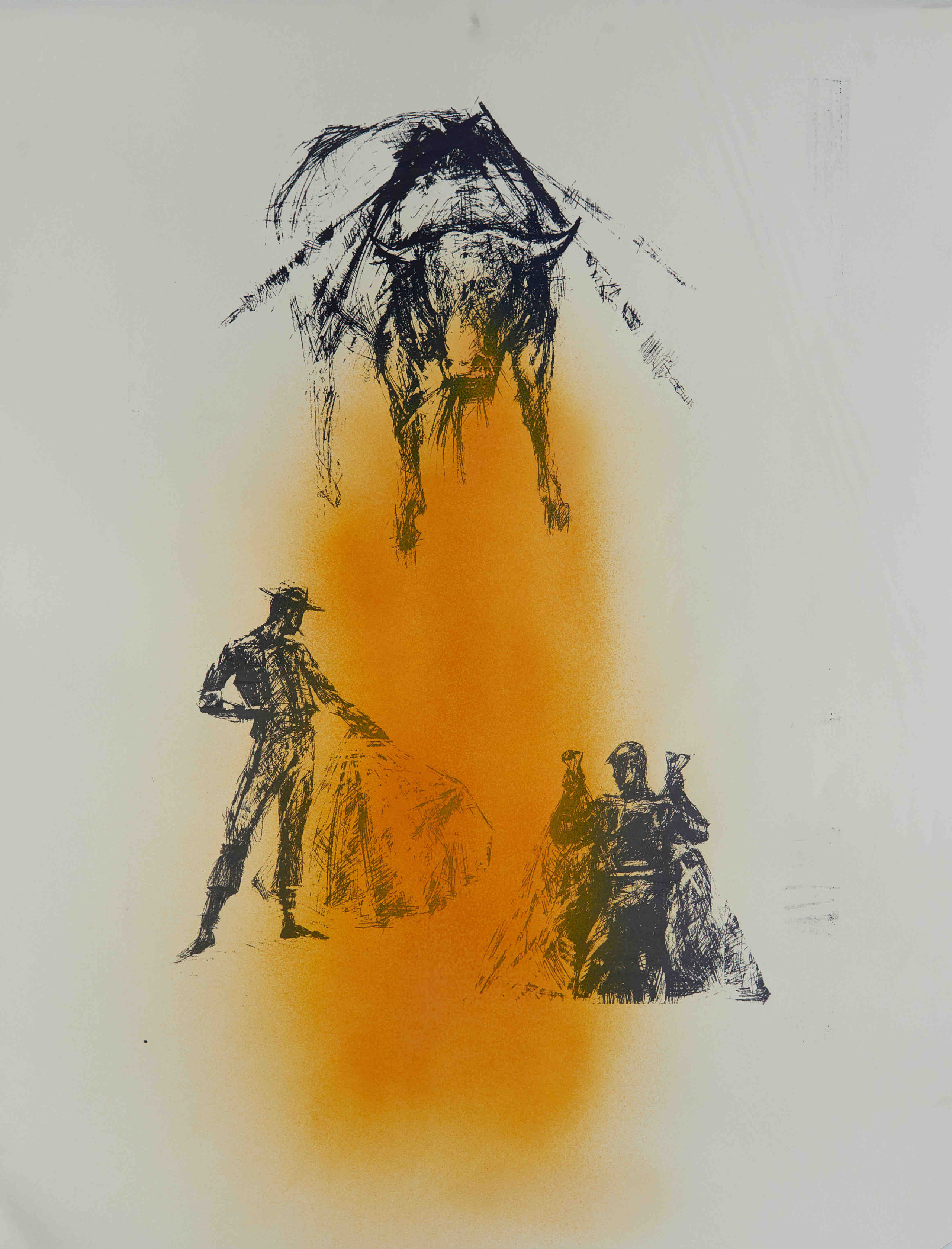 Графика серия «Коррида». Скульптор Алексей Дмитриев