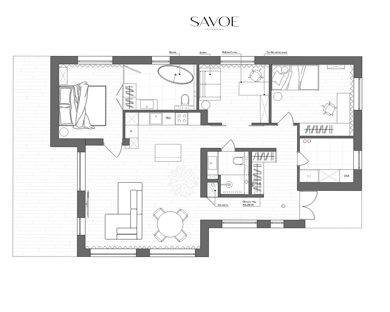 Дизайн проект дома в Твери. ДИЗАЙН ИНТЕРЬЕРА В ТВЕРИ — SAVOE INTERIORS