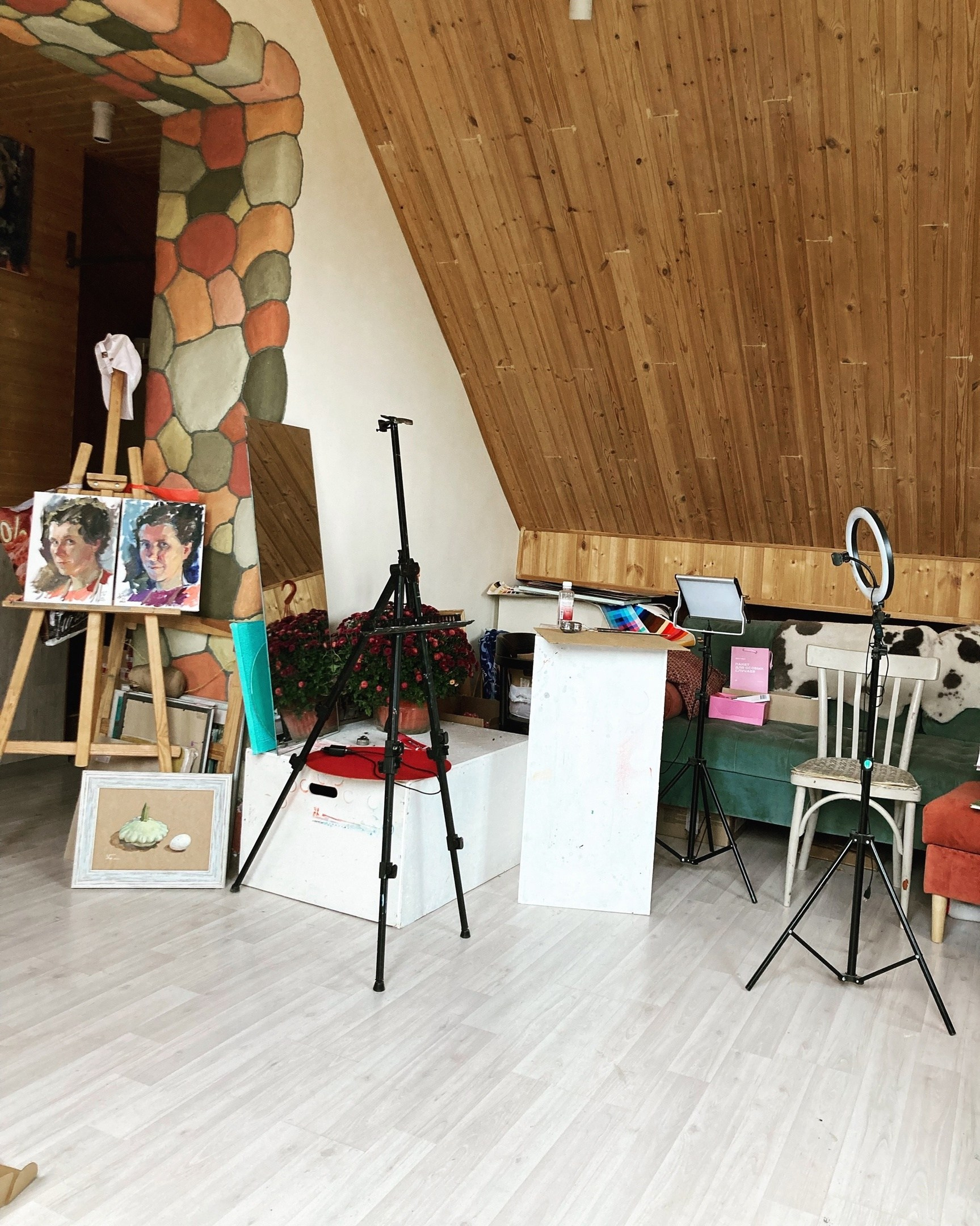 Acryl. Artist Anna Khopta. Oil and Acrylic Paintings. Moscow