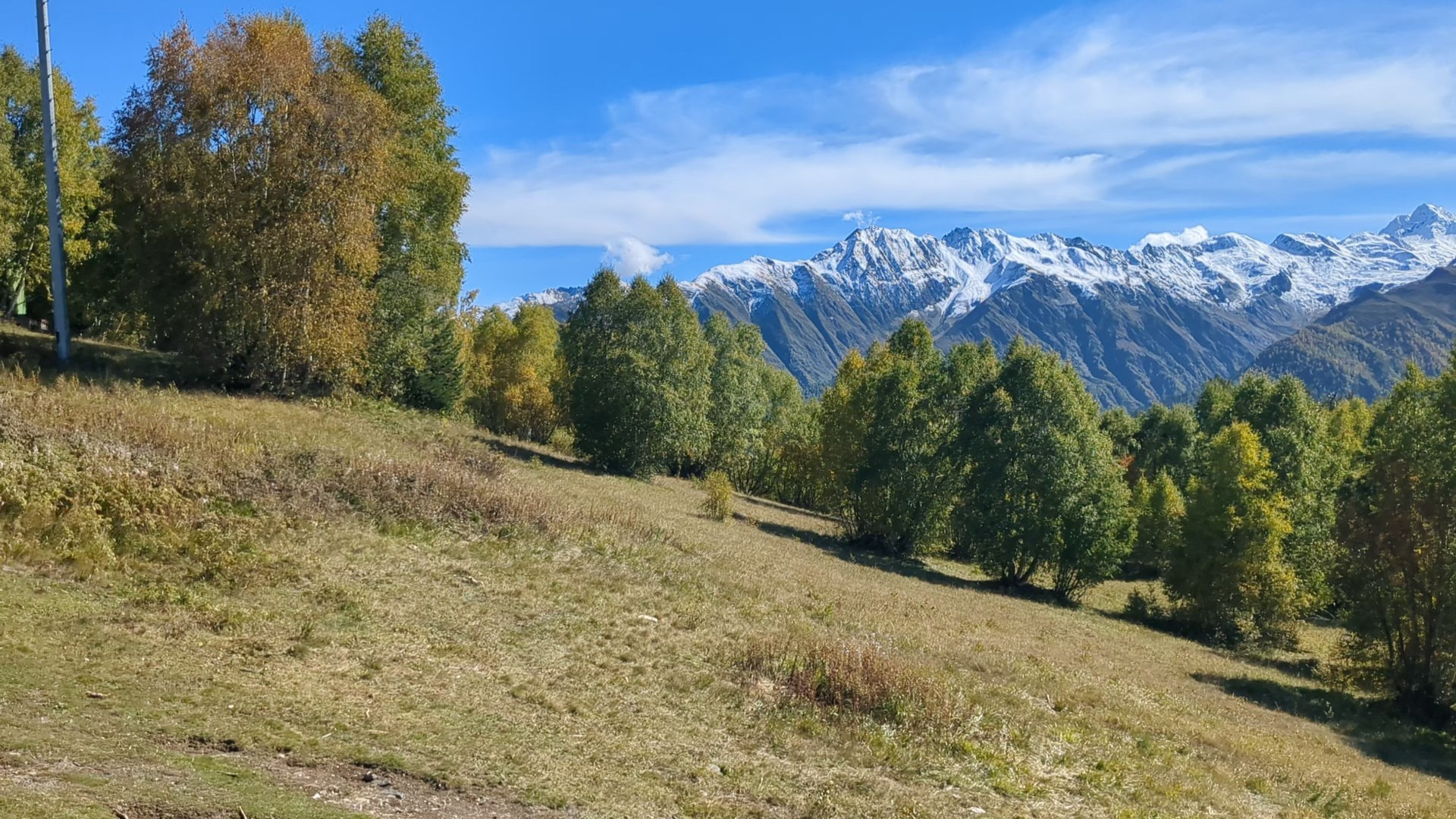 Mazeri — Zuruldi ridge — Tsvirmi. Улицы Мира