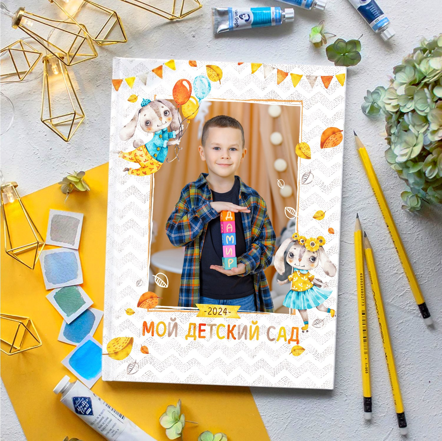 Альбом в фотостудии. Выпускные альбомы в школе и детском саду