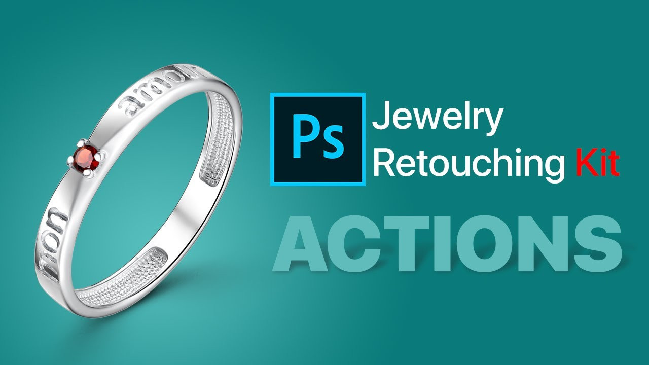 Lessons. Photographing and retouching jewelry! Jewelry retouching lessons