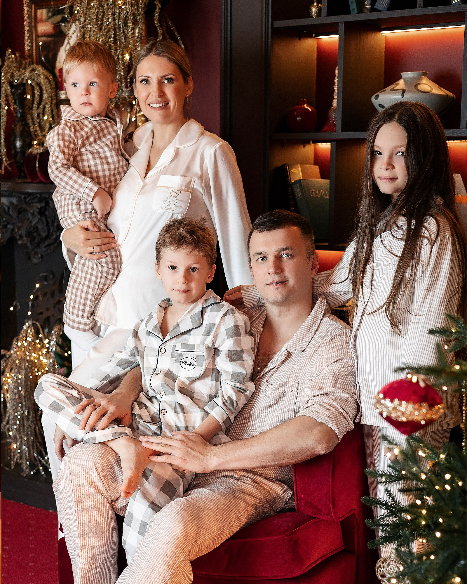 Новогодние съемки. Женский и семейный фотограф в Москве Виктория