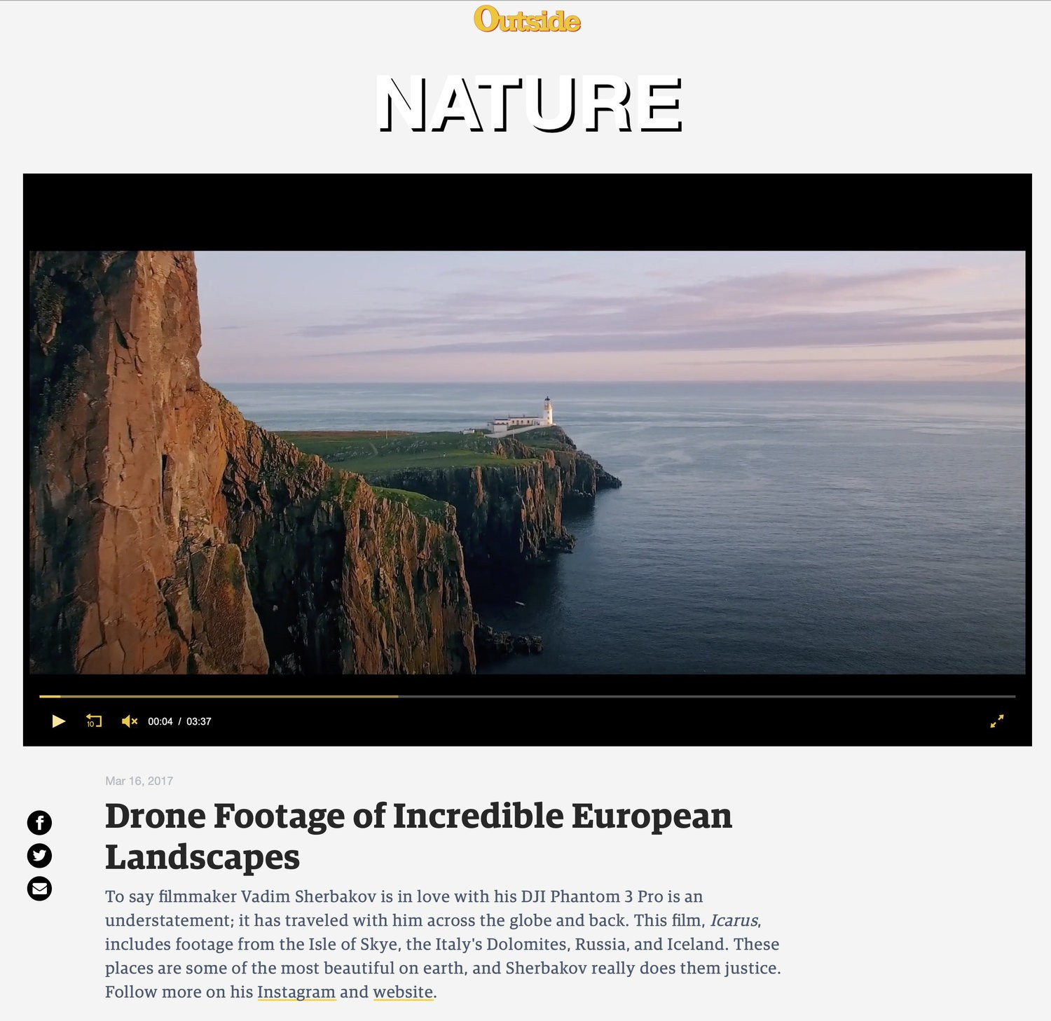 Press. Vadim Sherbakov Portfolio