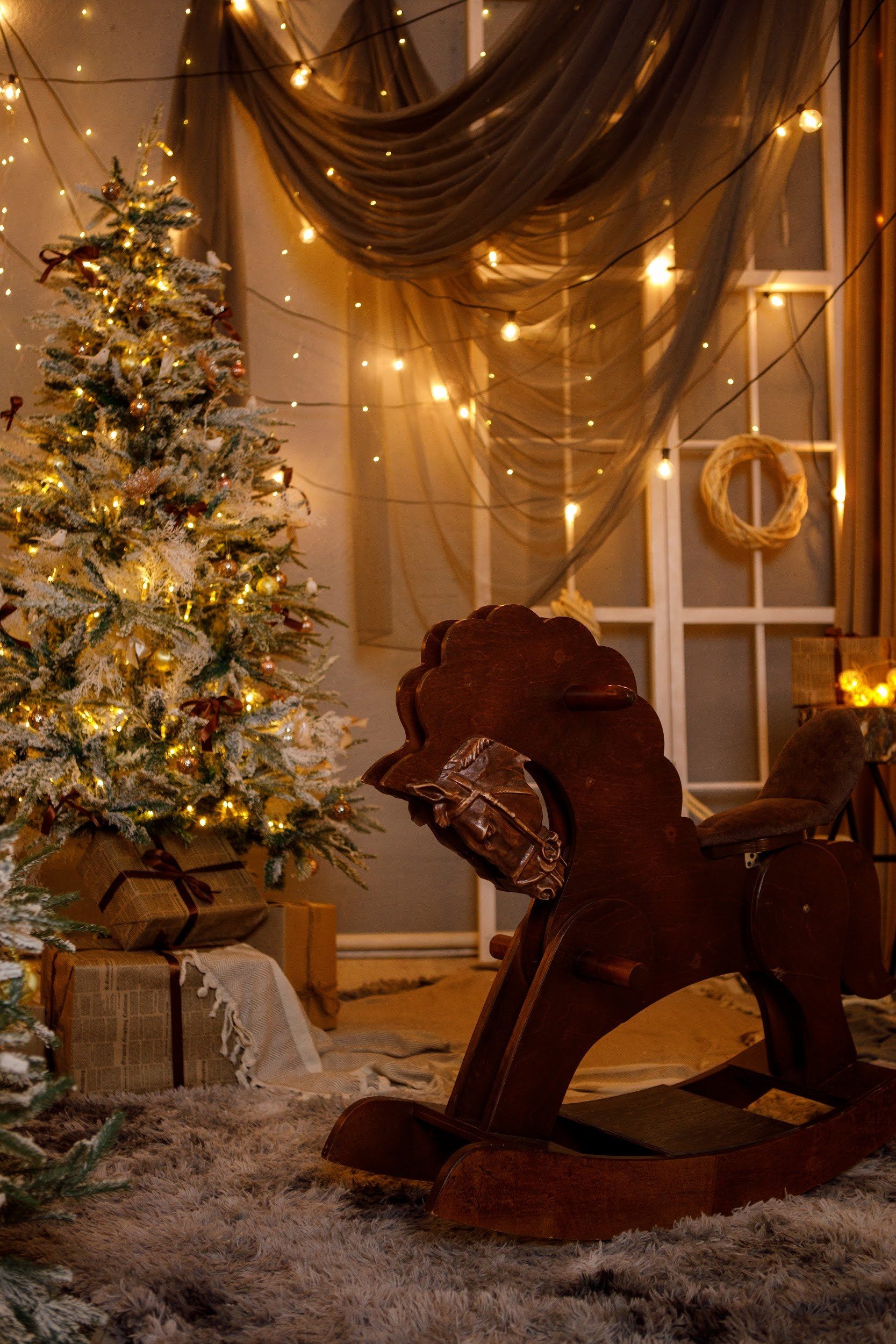 Семейная новогодняя фотосессия Петропавловск. Свадебный и Семейный фотограф в Петрпавловске