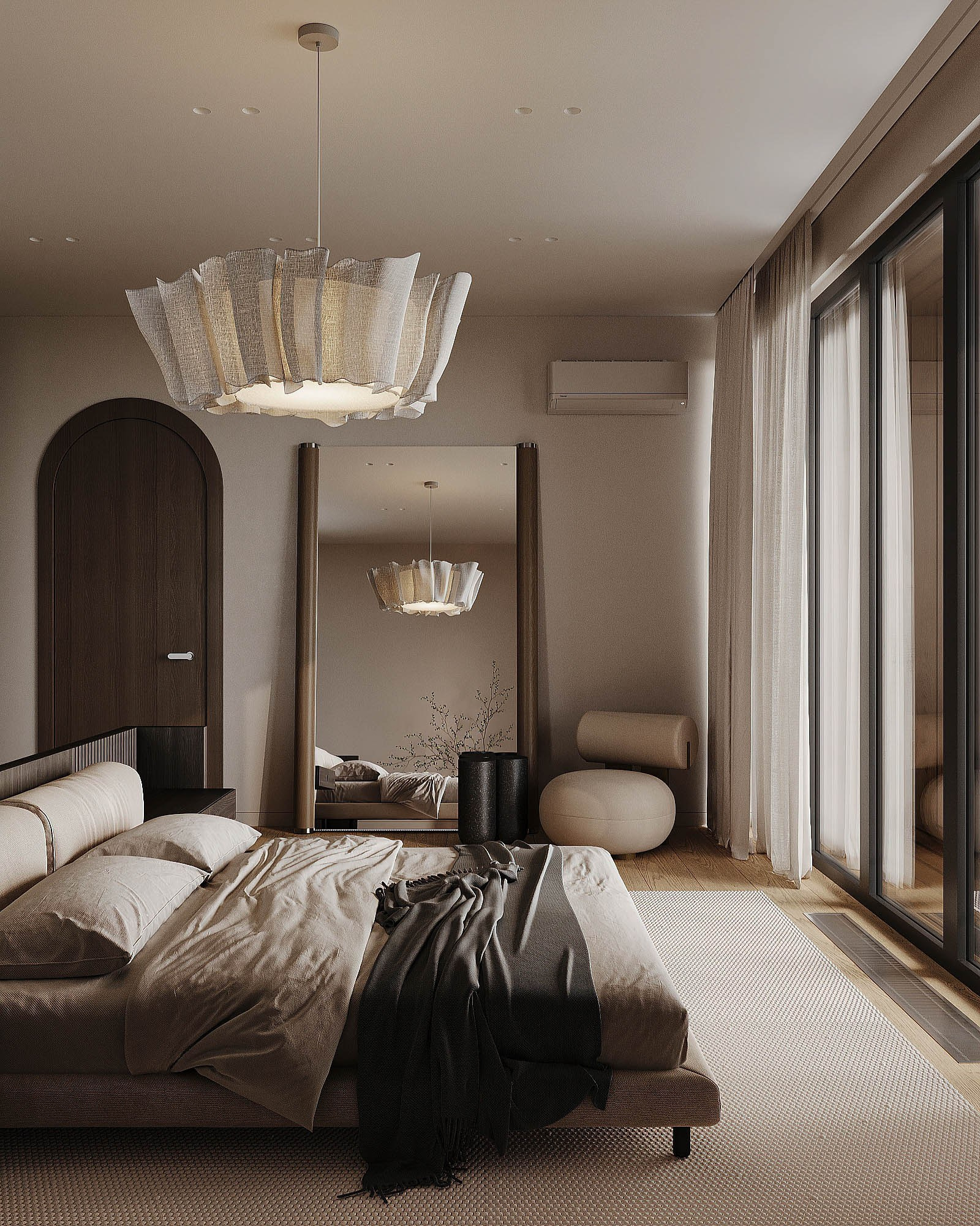 Проект частного дома в Казахстане/ Дизайнер: Enoli design. Студия интерьерной визуализации tmshkn.vis