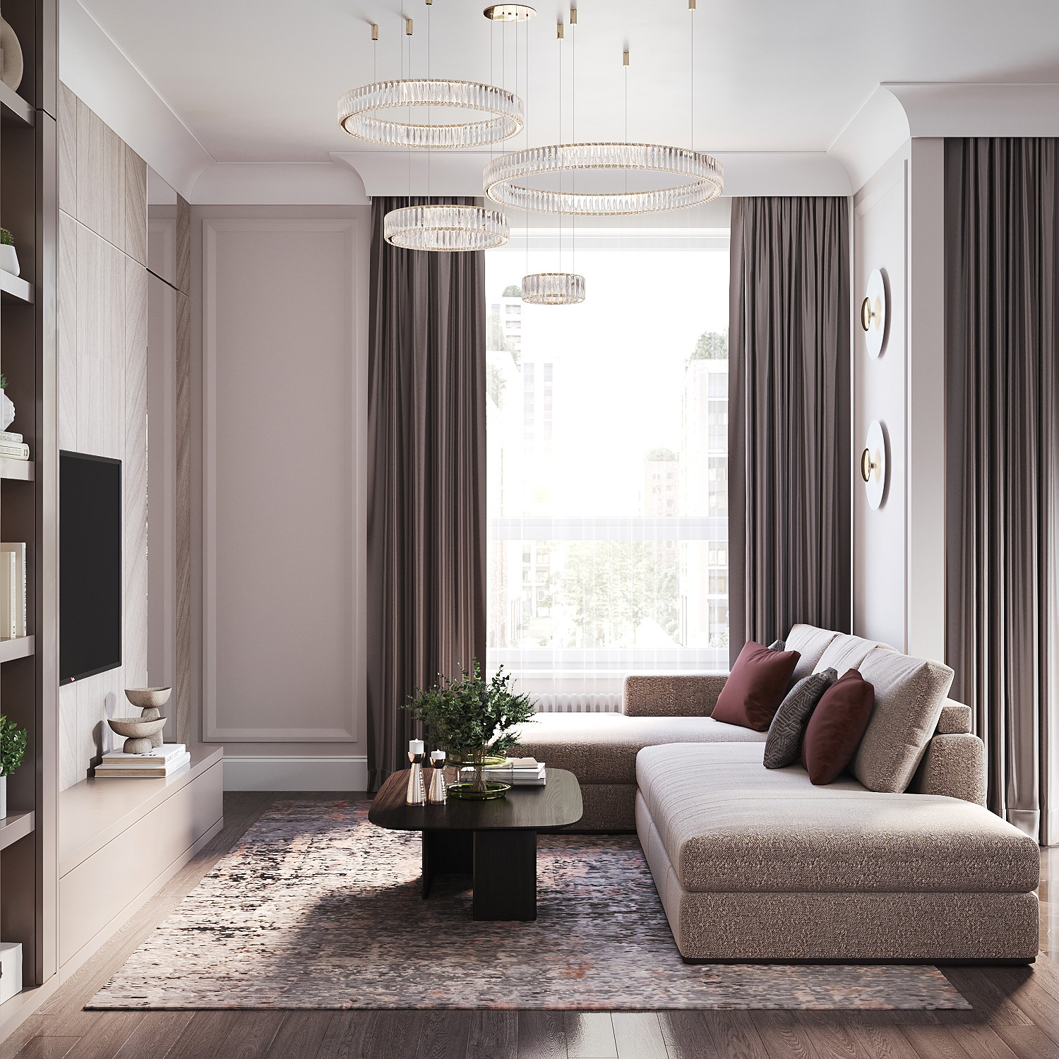 ЖК Сити парк 4. Дизайн интерьера в Москве