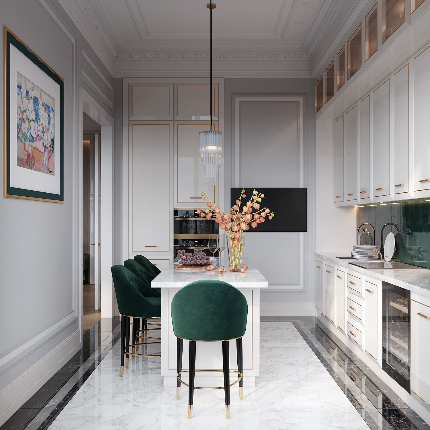 ЖК Река. Дизайн интерьера в Москве